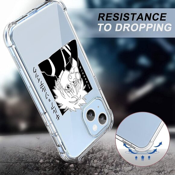 TPU Case for iPhone 13 Girly Anime Clear Cute Character Cases for Girls Kids Boy main image 4